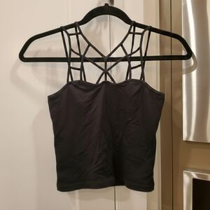 Strappy & Stretchy Caged Women's Crop Top